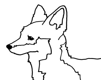 340x270 Corgi Coloring Page Etsy