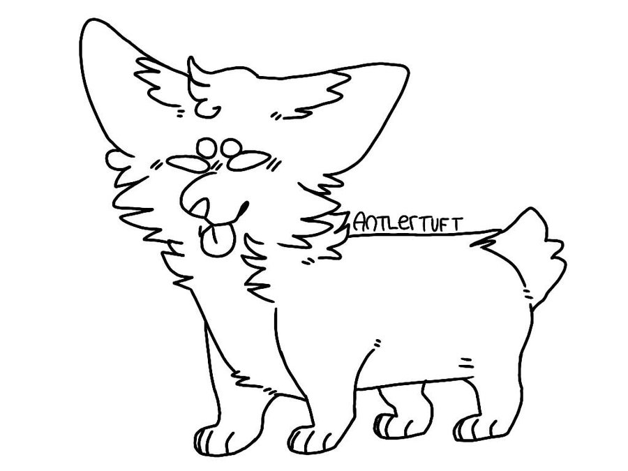 900x675 Free Corgi Base!! By Antlertuft