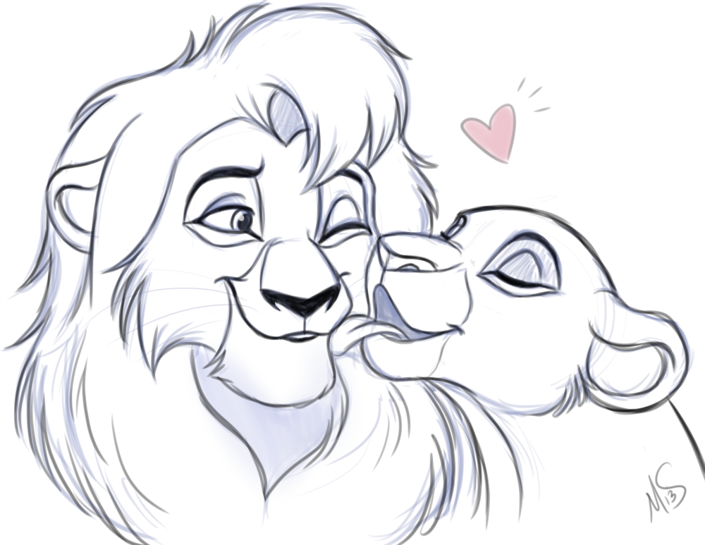1000x773 Fan Art Of Love Will Find A Way For Fans Of The Lion King 2