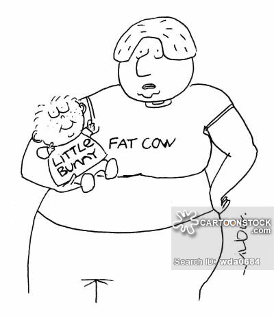 400x465 Fat Cow Cartoons And Comics