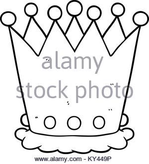 300x331 Freehand Drawn Cartoon Crown Stock Vector Art Amp Illustration