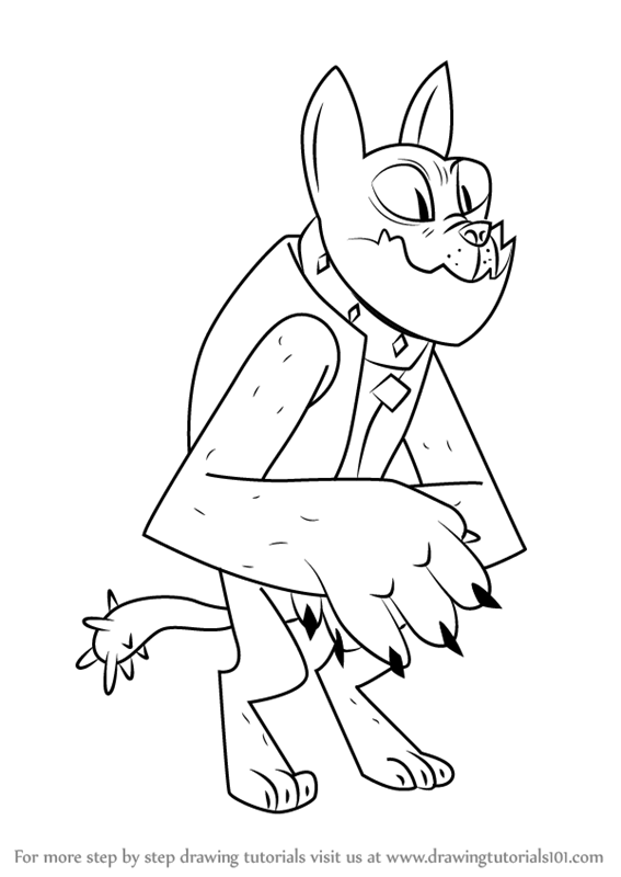 567x800 Learn How To Draw Diamond Dogs Rover From My Little Pony