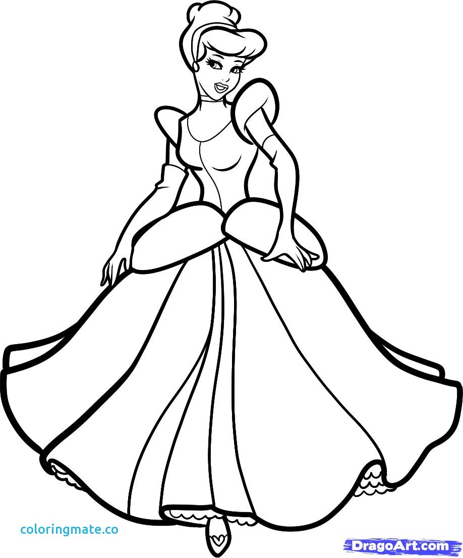 918x1106 Cinderella Coloring Pages Inspirational How To Draw Cinderella