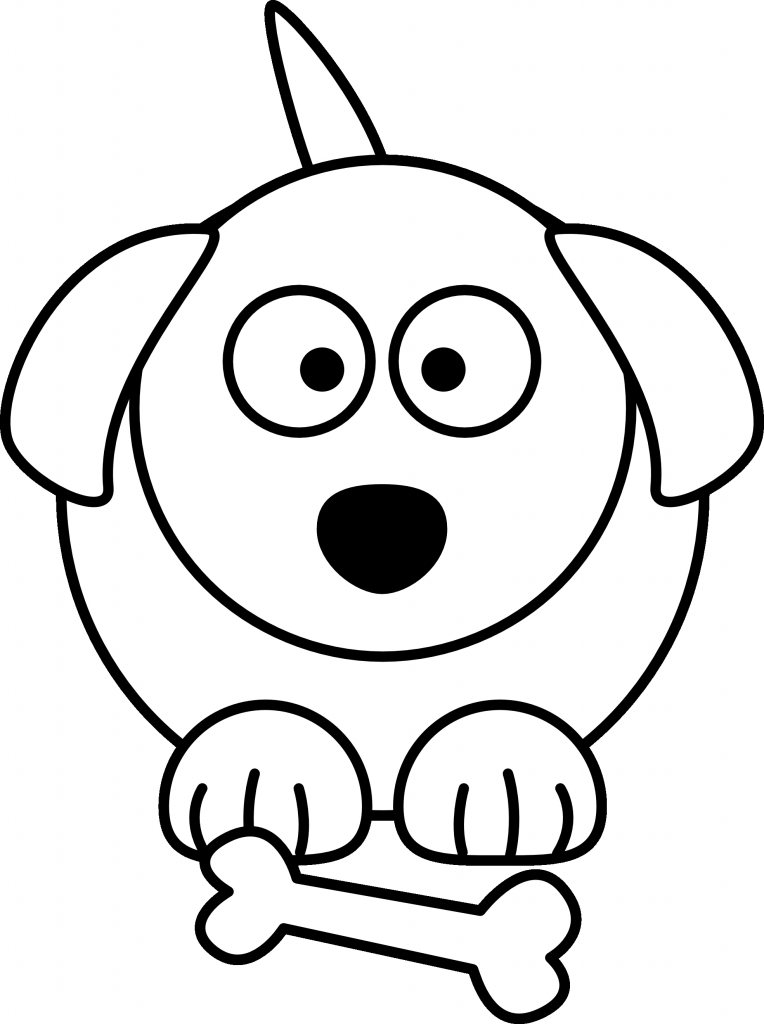 764x1024 Dog Cartoon Drawing How To Draw A Cartoon Dog