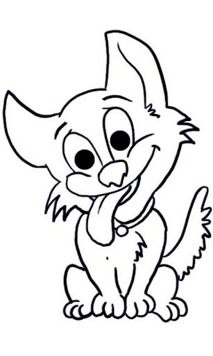 307x512 How To Draw A Cartoon Dog For Android Cartoon Sketches