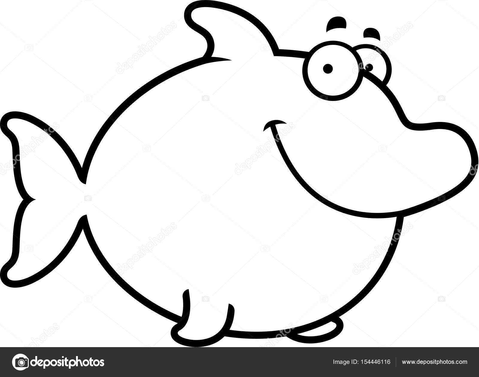 1600x1262 Cartoon Dolphin Smiling Stock Vector Cthoman