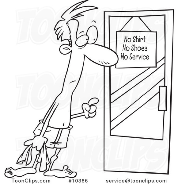 581x600 Cartoon Black And White Line Drawing Of A Shirtless Guy