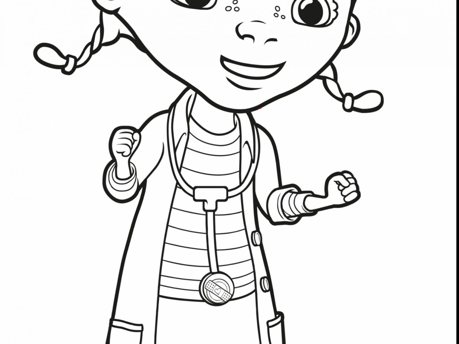 1600x1200 Doc Mcstuffins Theater Coloring Pages For Kids Printable Free