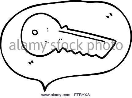 431x320 Freehand Drawn Cartoon Door Key Stock Vector Art Amp Illustration