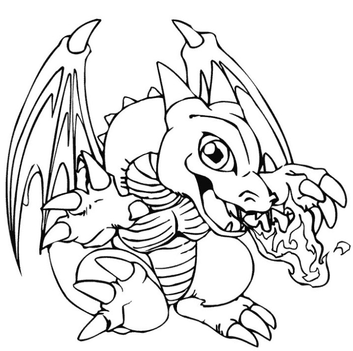 700x695 Cute Baby Dragons Coloring Pages
