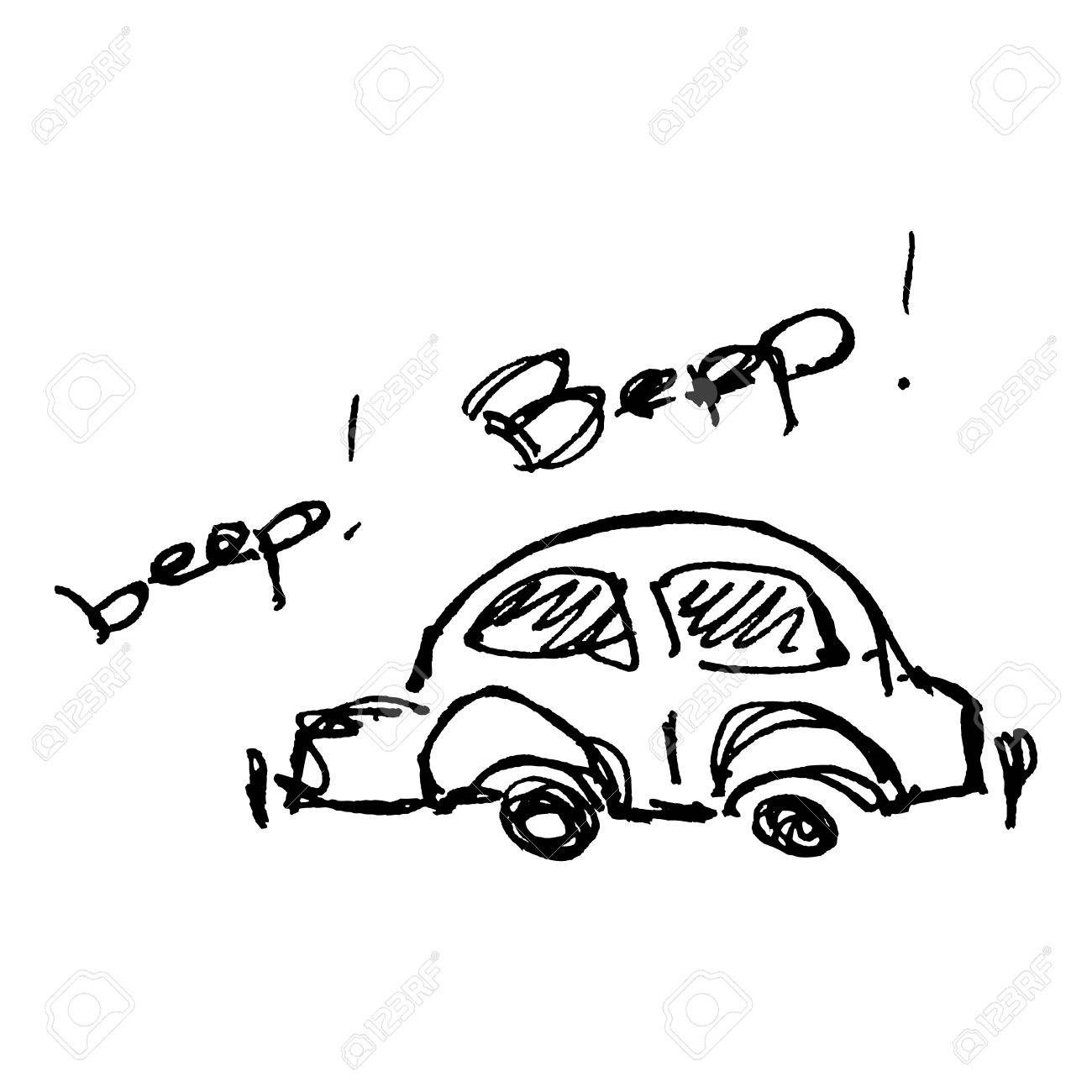 1300x1300 Hand Drawn Cartoon Style Car Design Stock Photo, Picture