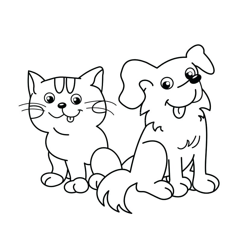 800x800 Cartoon Dog Coloring Pages Realistic Dog Coloring Pages Cute