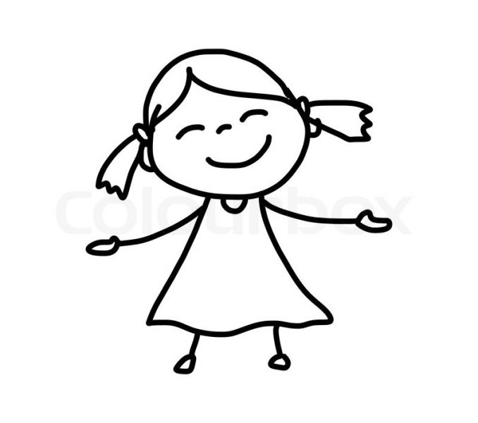 678x600 Kids Cartoon Drawings Easy Cartoon Drawings Free Download Clip Art