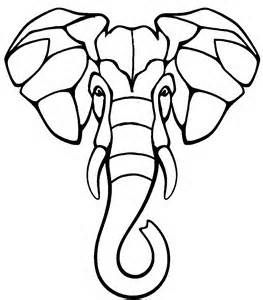 263x300 Zentangle Elephant Outline Template Applique Patterns