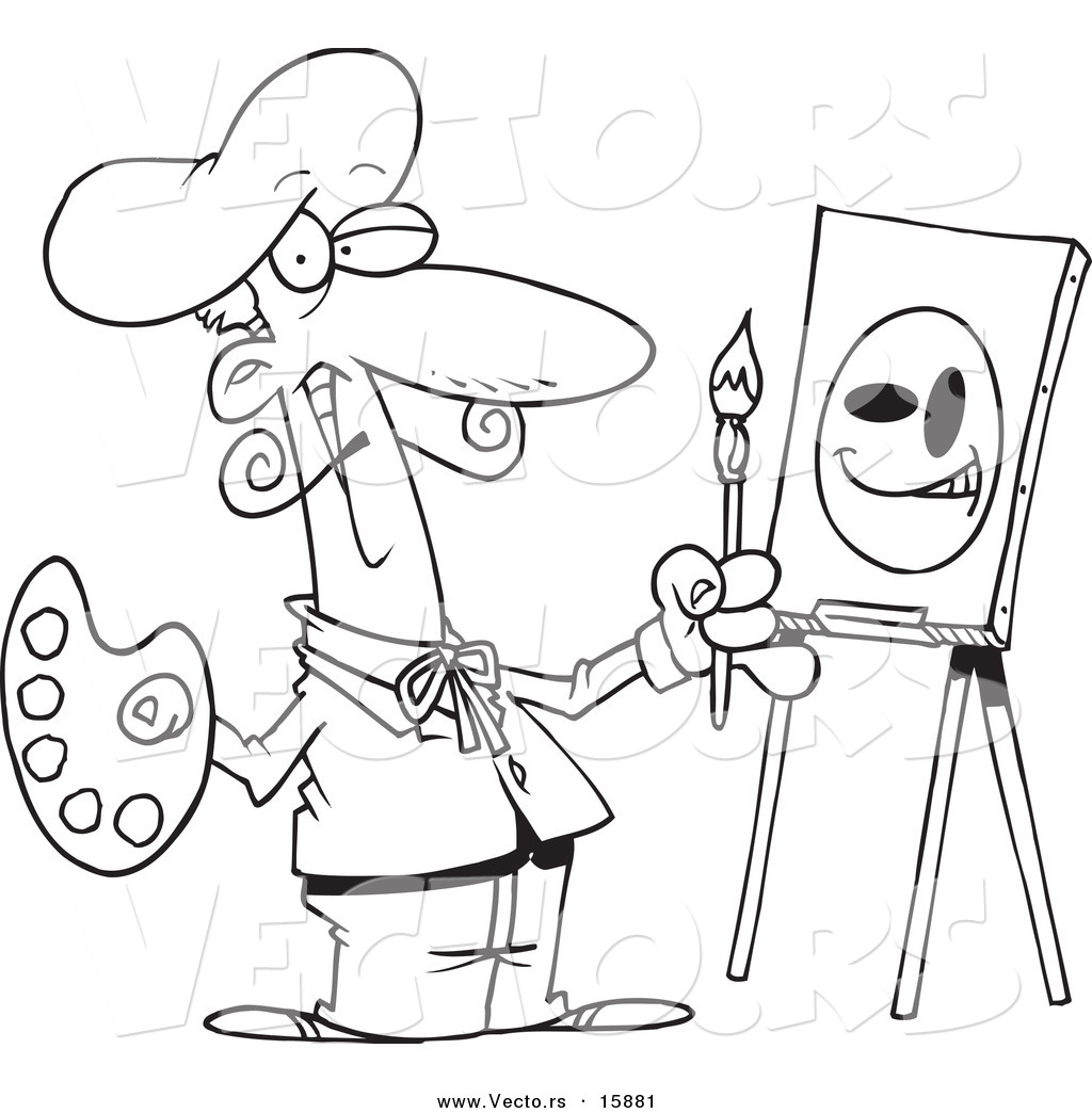 1024x1044 Vector Of A Cartoon Smiley Face Artist