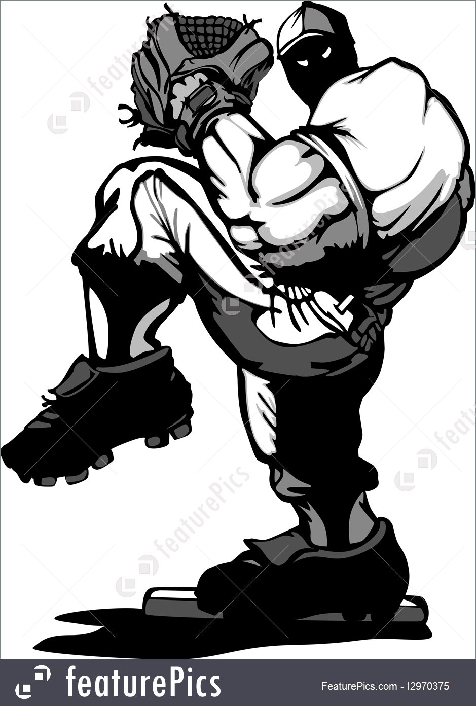 939x1392 Sport Games Baseball Player Pitcher Cartoon