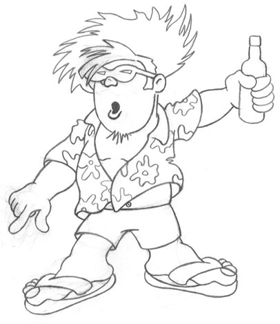 406x469 How To Create A Cartoon Character Vector Image