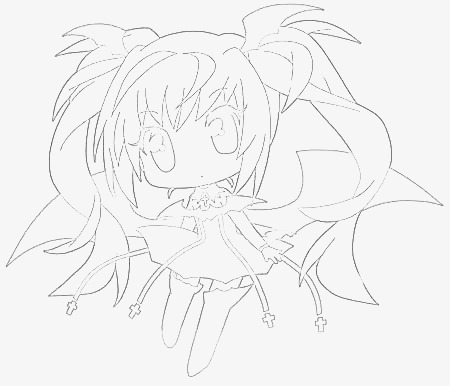 450x386 Freehand Line Drawing Characters, Cartoon, Artwork, Hand Painted