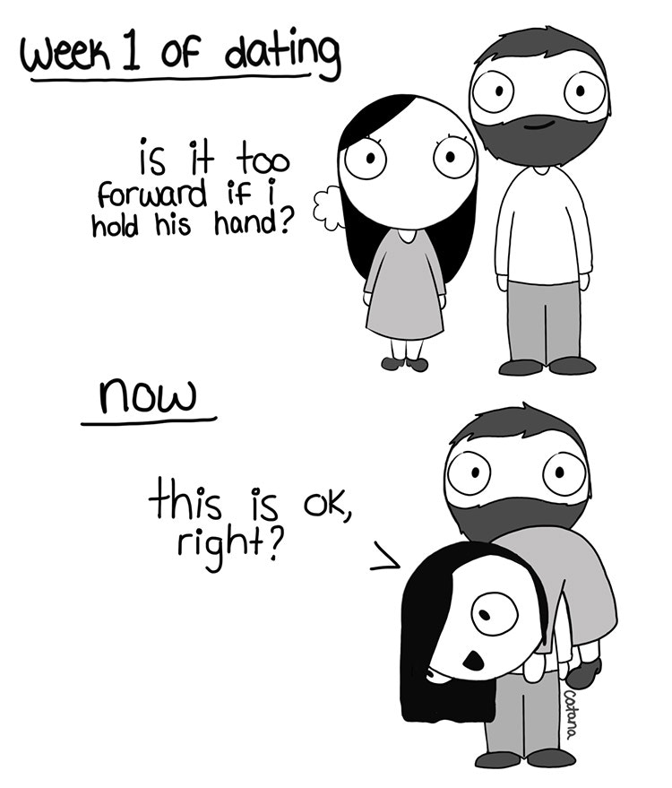 750x879 Her Boyfriend Asked Her To Draw A Comic About Their Relationship