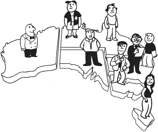 514x432 Cartoons Constructed Meaning, Graphic Design Blue Mountains, Sydney