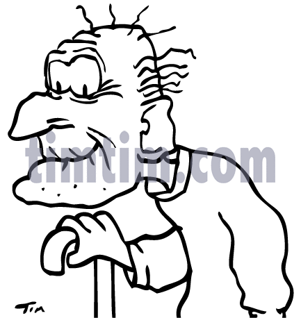 433x458 Free Drawing Of An Old Man Bw From The Category People