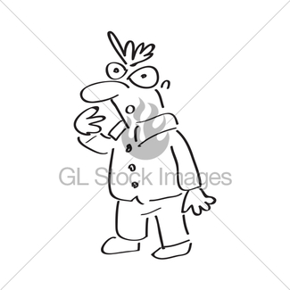 325x325 Waiting Man Cartoon Drawing Gl Stock Images