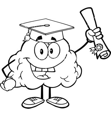 380x400 Best Cartoon Drawing Of A Brain 14 Brain Cartoon Vector Images