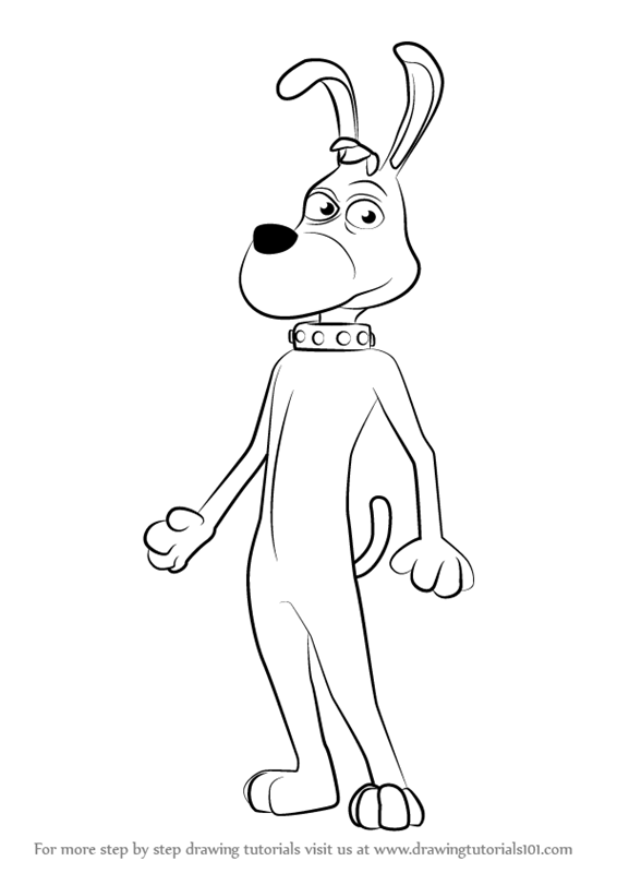 566x800 Learn How To Draw Brain From Inspector Gadget (Inspector Gadget