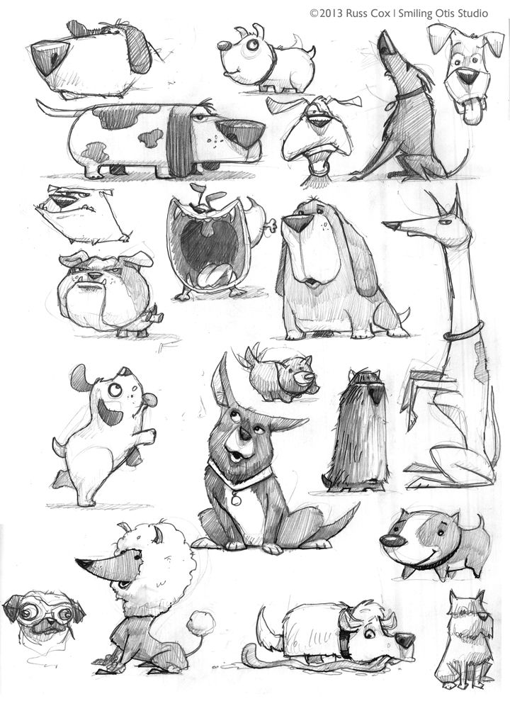 720x996 Drawn Comic Dog