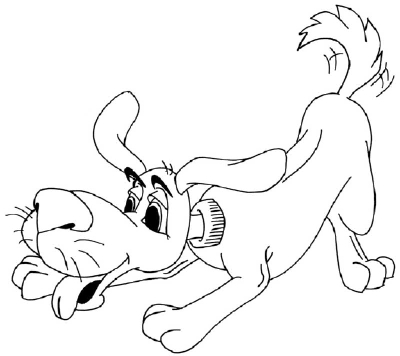 400x356 How To Draw A Cartoon Dog Howstuffworks