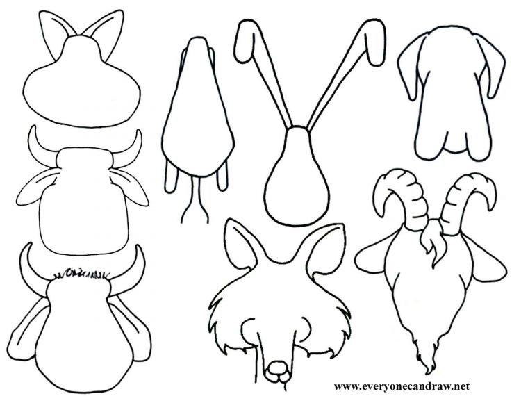 750x580 Easy To Draw Cartoon Farm Animals Tags Easy To Draw Cartoon