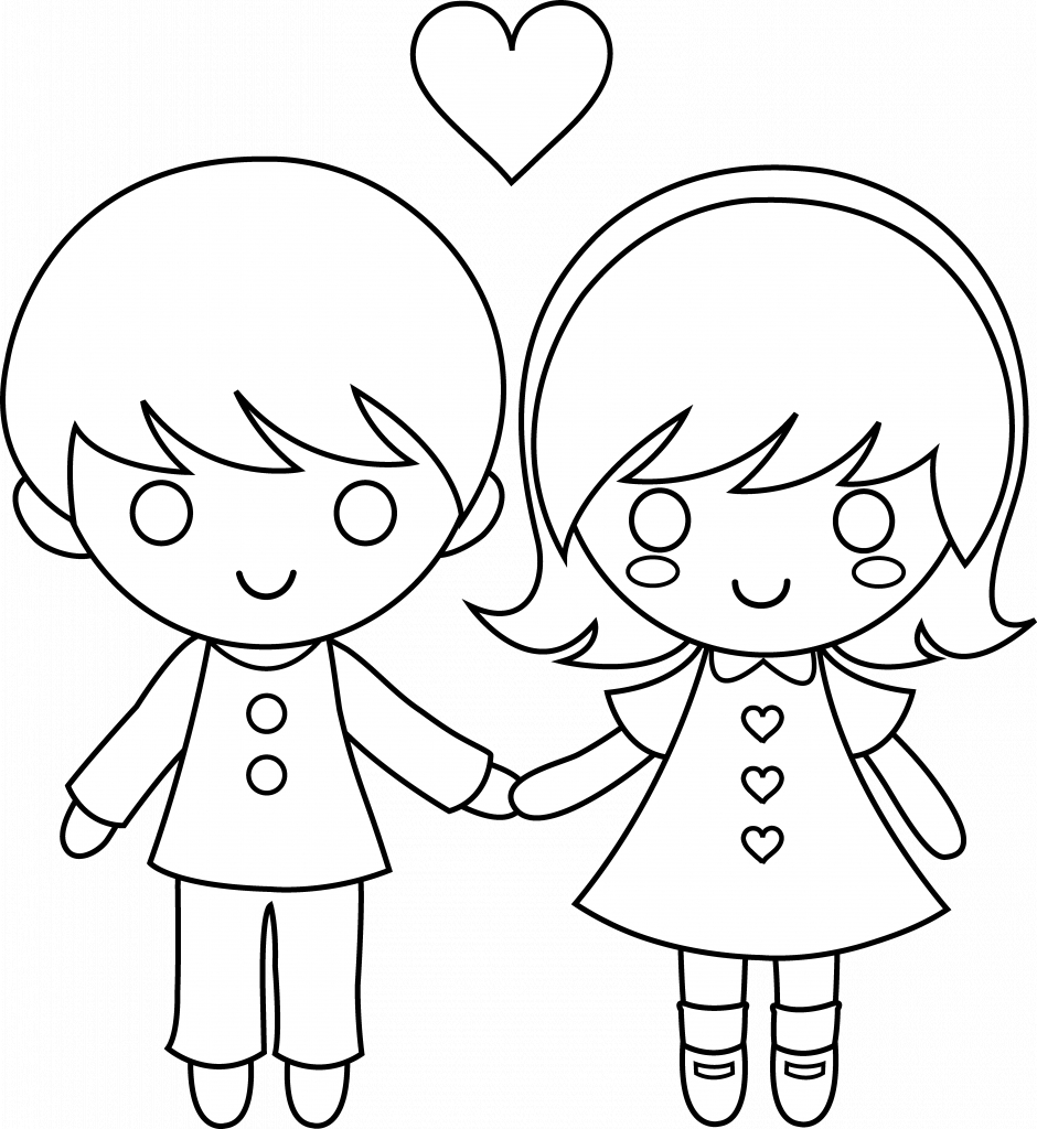940x1024 Sketch Clipart Boy