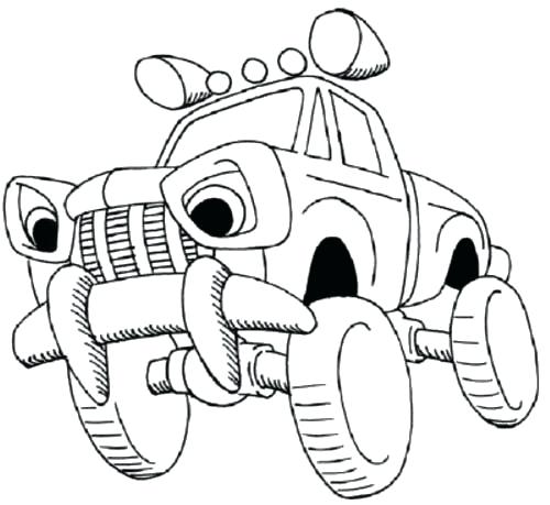 500x459 Coloring Page Of A Car Cars Coloring Page Coloring Pages Cartoon