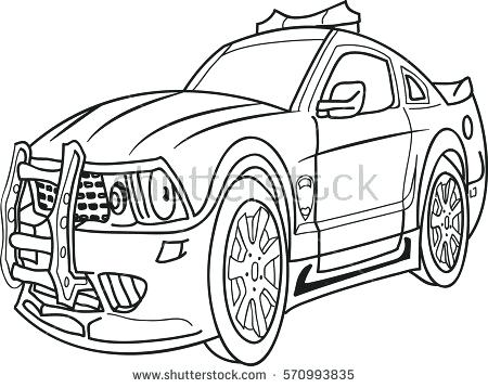450x358 Monster Truck Coloring Book Cartoon Contour Illustration