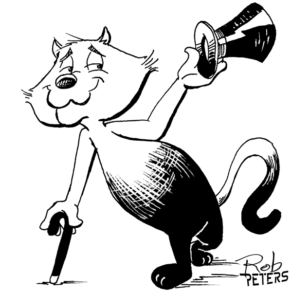 600x600 Daily Drawing Cat 17