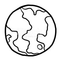 200x200 Earth Cartoon Stock Vectors