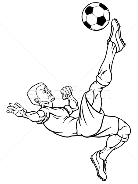 453x600 Cartoon Soccer Football Player Vector Illustration Christos