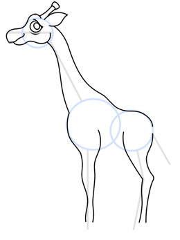 260x347 How To Draw A Giraffe