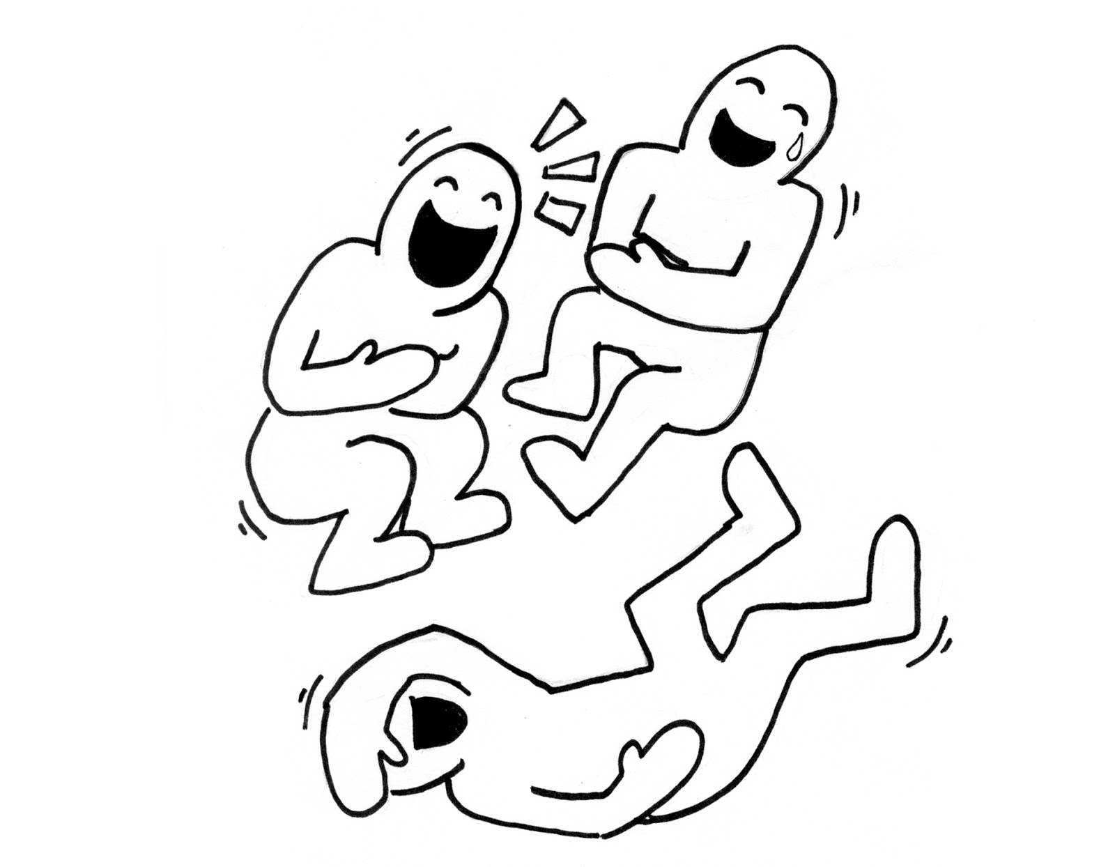 1600x1244 Clipart Laughing People