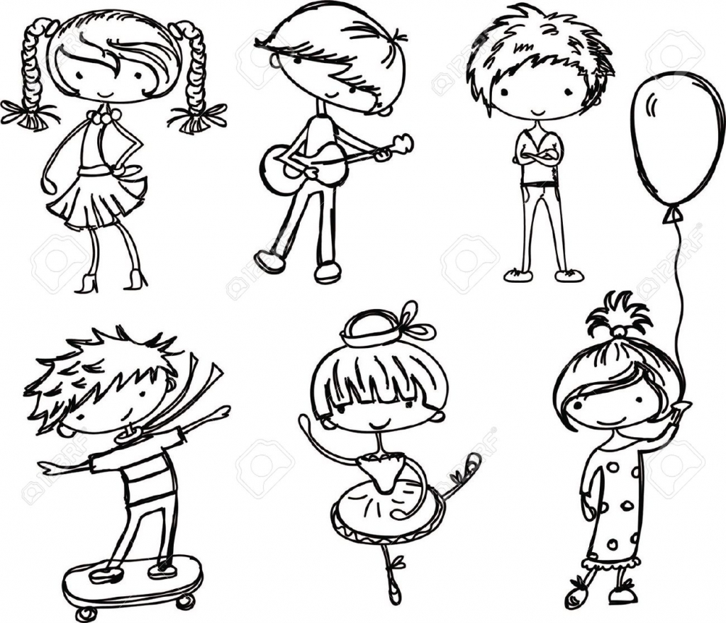 1024x879 Cartoon Drawings Of People Easy Cartoon Characters To Draw