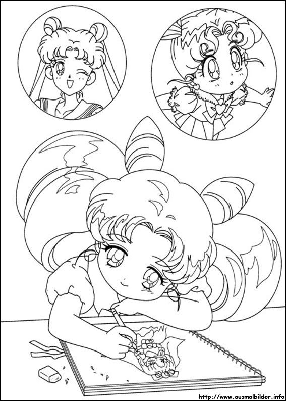 567x794 Sailor Moon Malvorlagen Para Imprimir Y Colorear