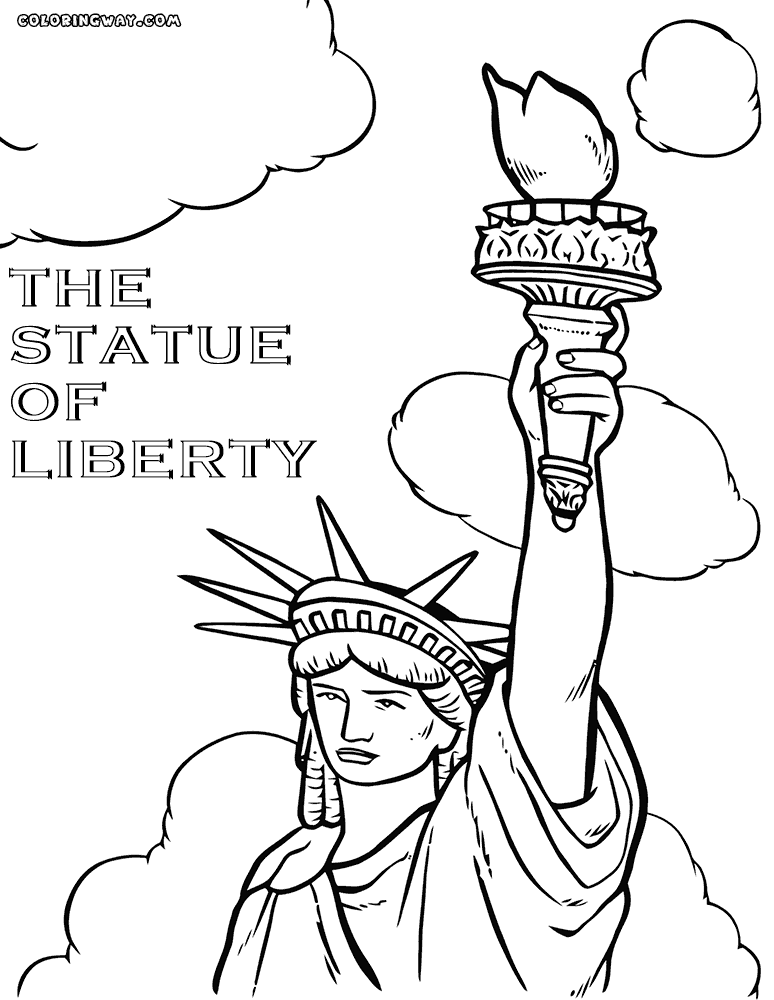 774x1000 Statue Of Liberty Coloring Pages Coloring Pages To Download