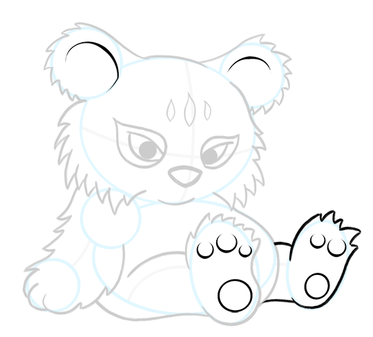 540x488 Tiger Panda Cartoon Drawing Lesson