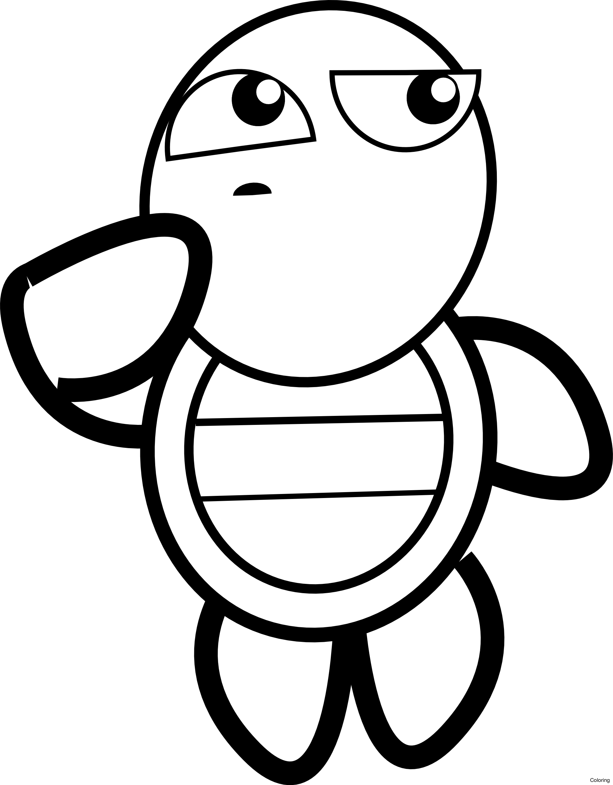 1979x2533 Cartoon Turtle Drawing Maxresdefault Coloring Pages Drawings