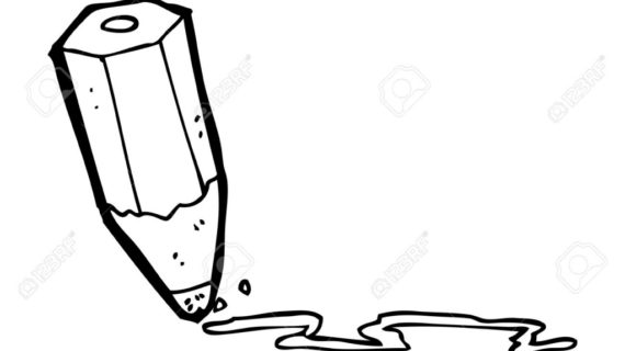 570x320 Cartoon Drawing Pencil Pencil Cartoon Drawings Clipartsco