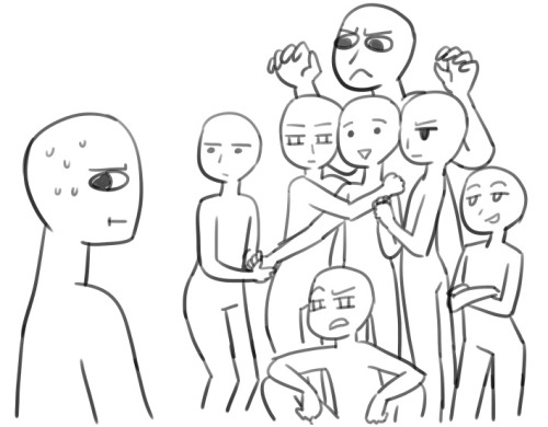 500x390 Otp + Cinnamon Roll's Defense Squad By Artsy Alice Draw