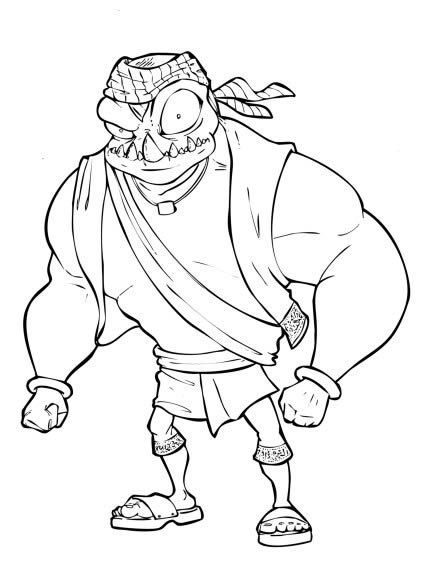 425x585 Draw A Cartoon Monster Character In Photoshop