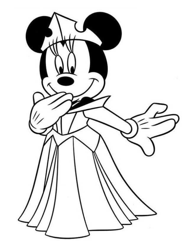 650x851 Mickey Mouse Template
