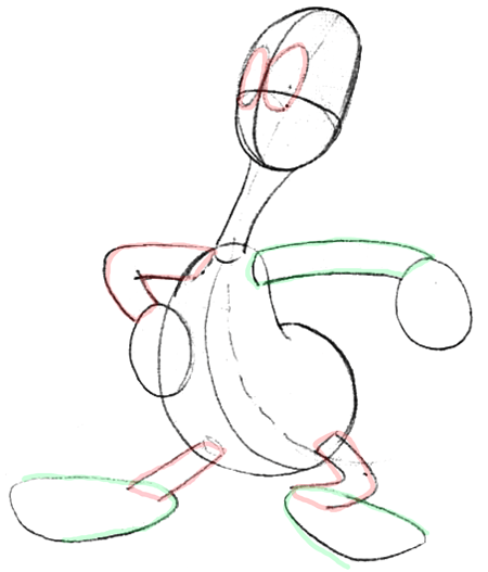 450x527 How To Draw Cartoon Ducks With Easy Step By Step Drawing Tutorial