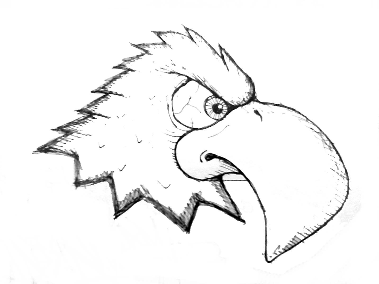 1600x1200 How To Draw A Eagle